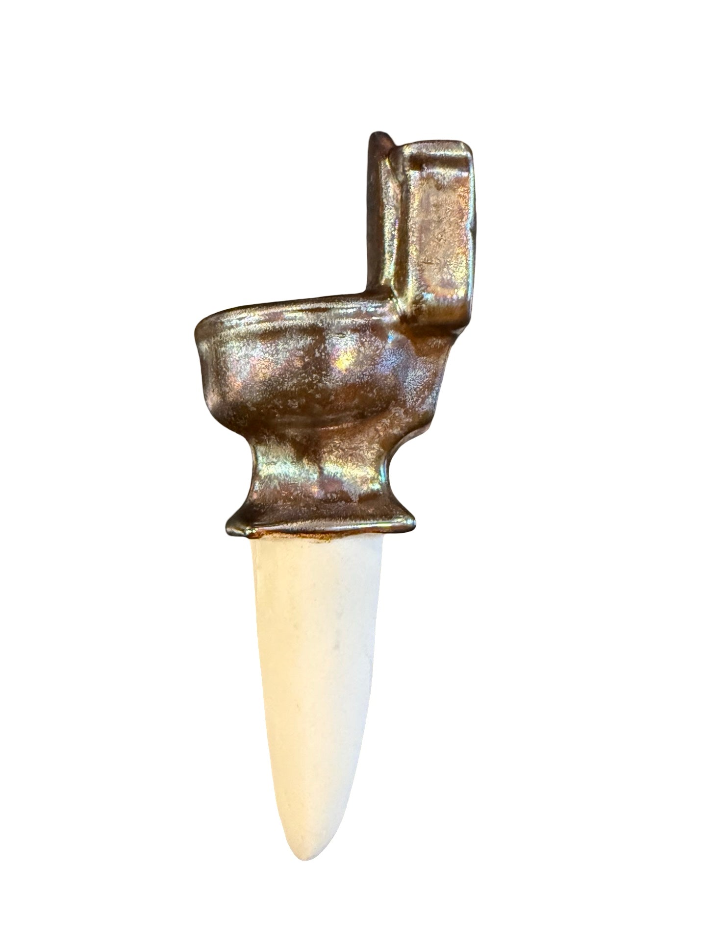 Toilet Planter Water Stake