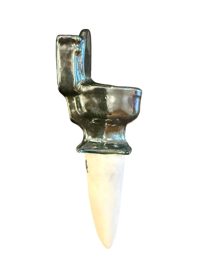Toilet Planter Water Stake