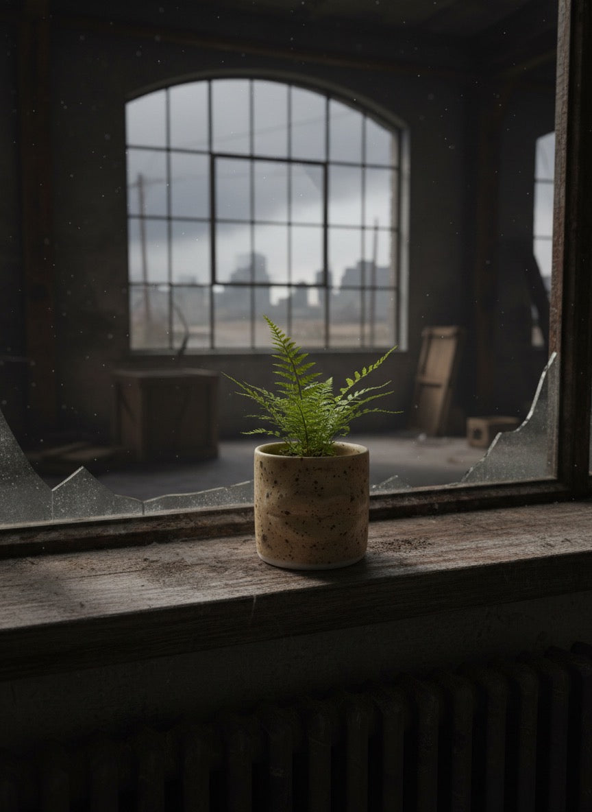 3 Piece Set. Small & mini jars and a lip planter