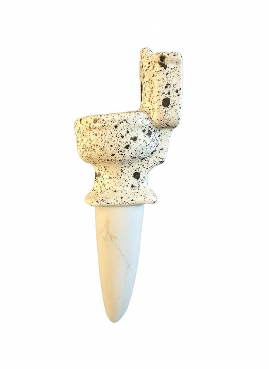 Toilet Planter Water Stake