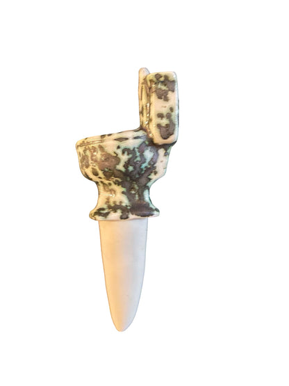 Toilet Planter Water Stake