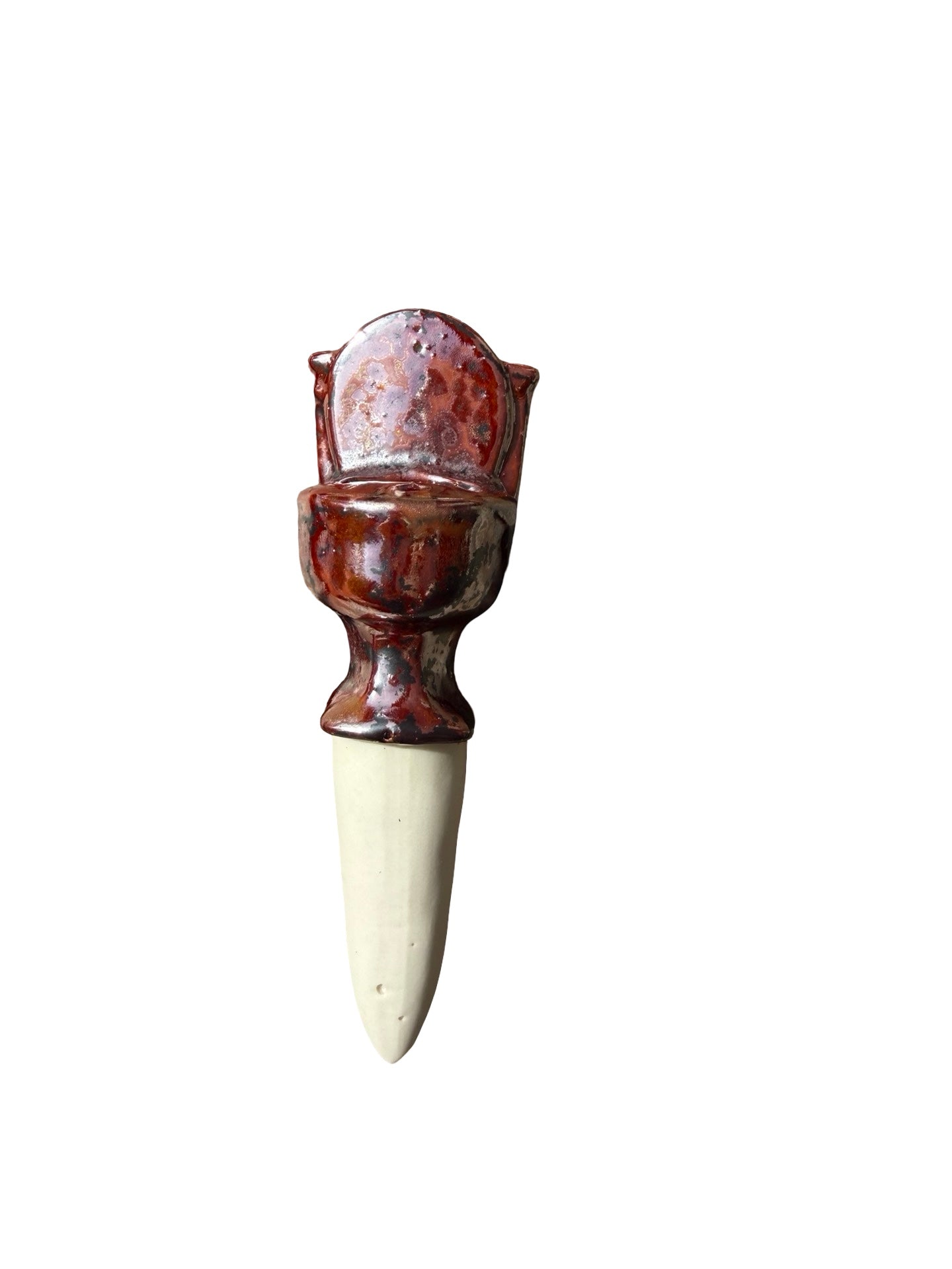 Toilet Planter Water Stake