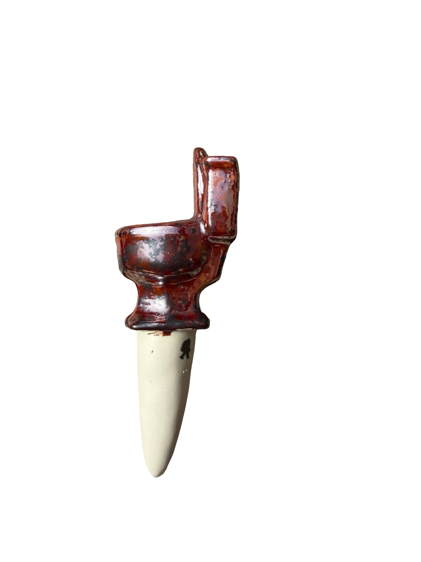 Toilet Planter Water Stake