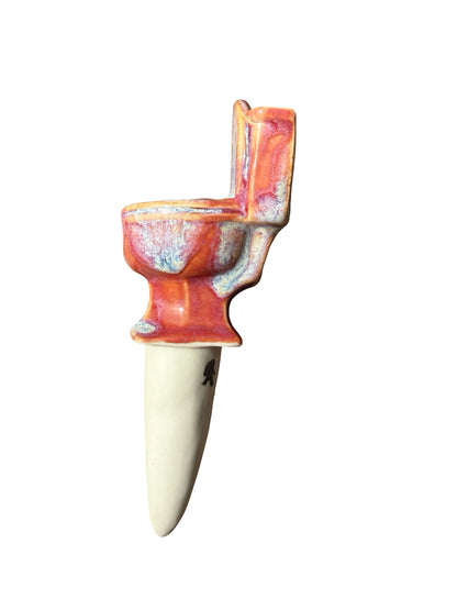 Toilet Planter Water Stake